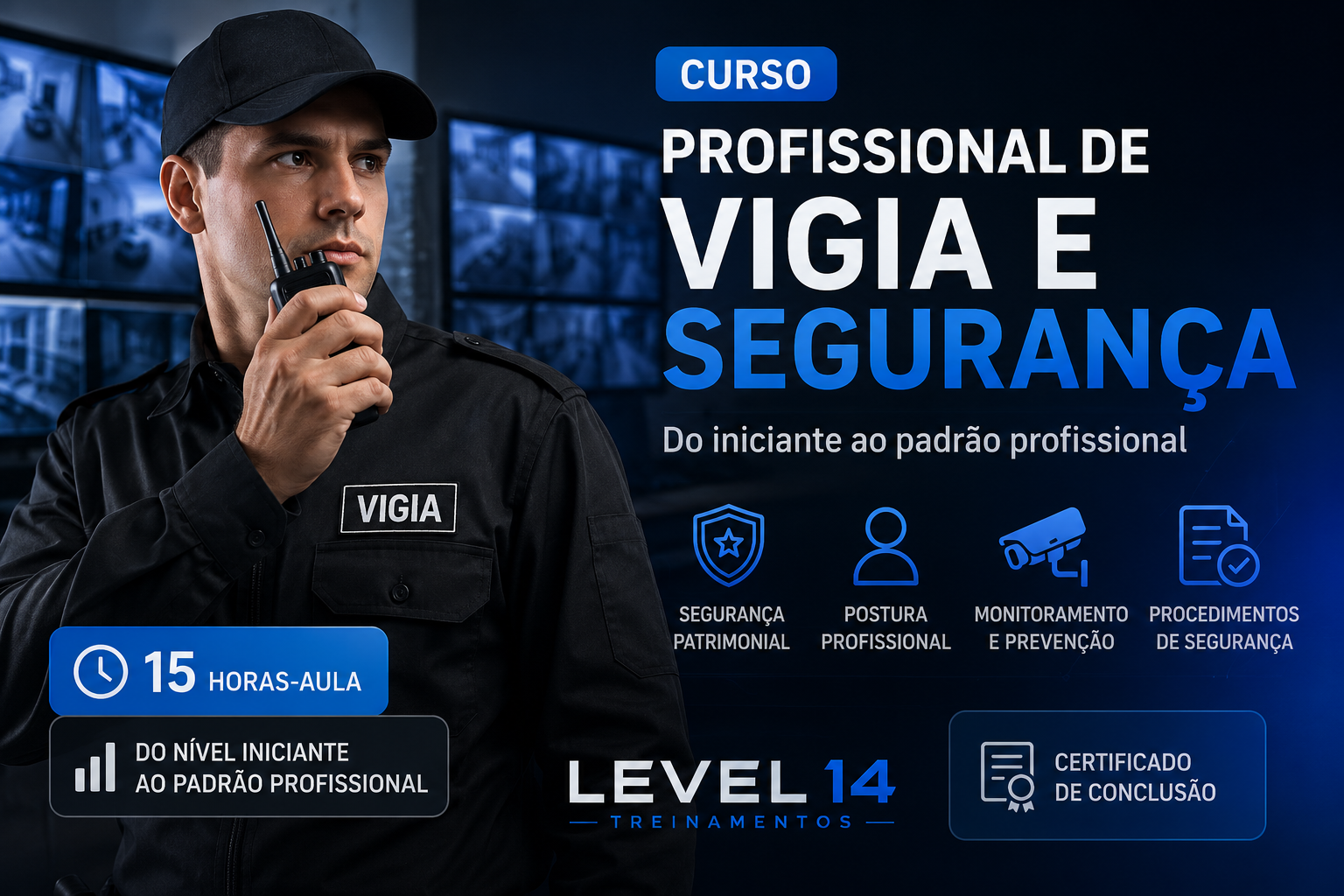 Curso Profissional de Vigia e Segurança